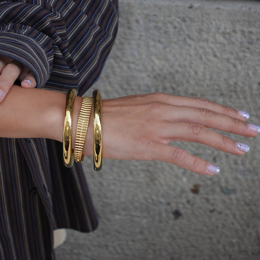 Stainless Steel Plain Bangle