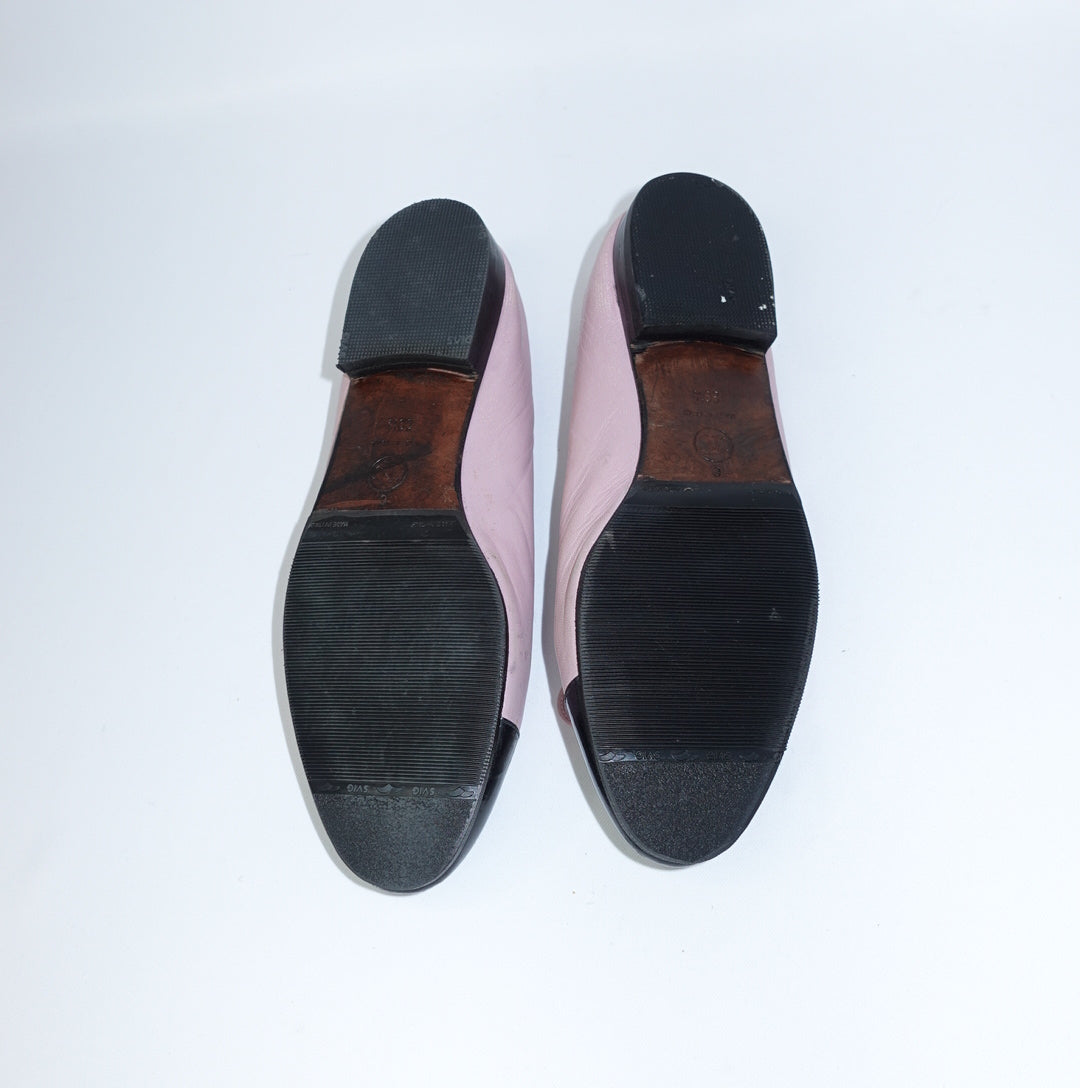 Chanel Pink Ballet Flats 39.5