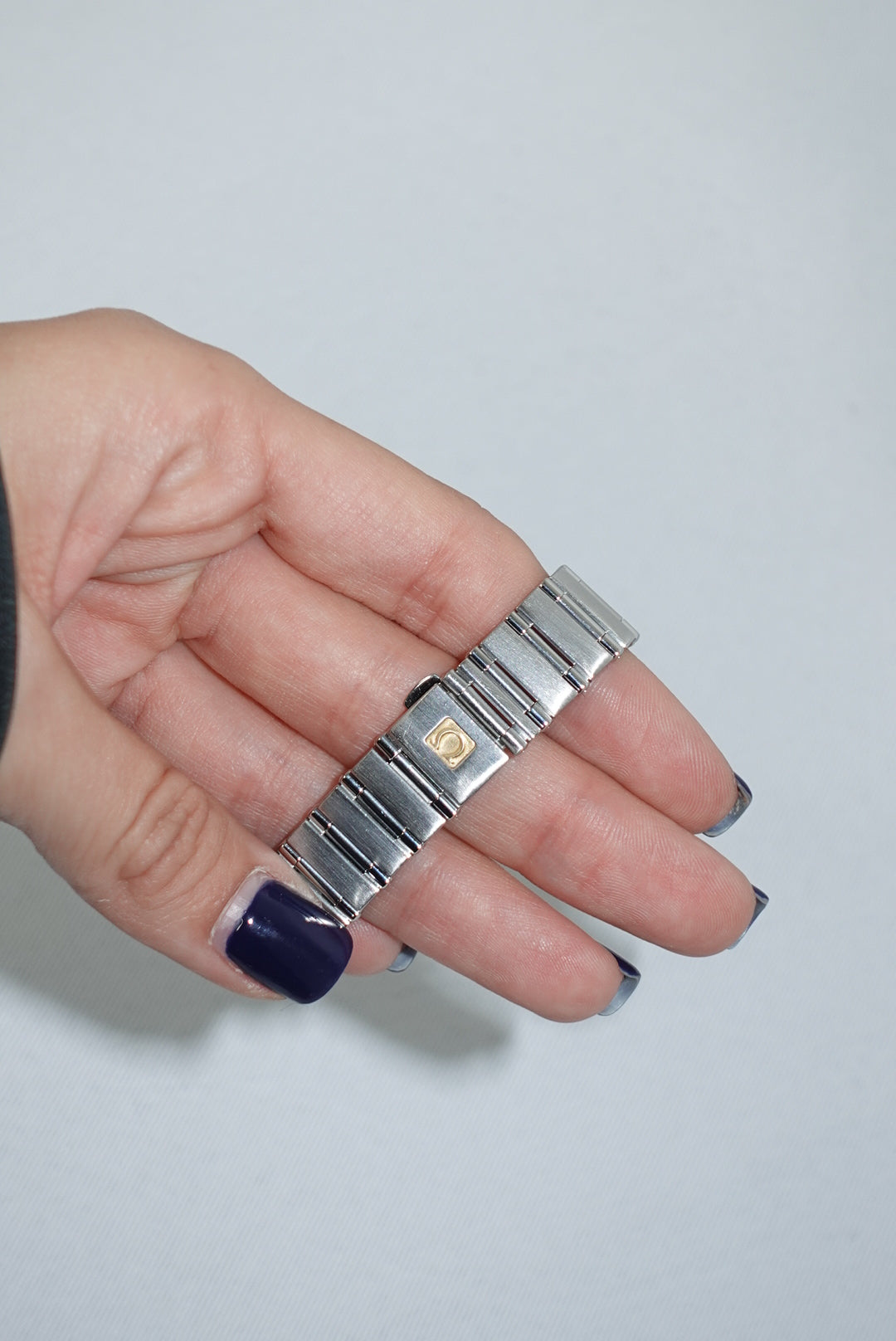 Orologio vintage Omega Constellation Mini Quarz color argento