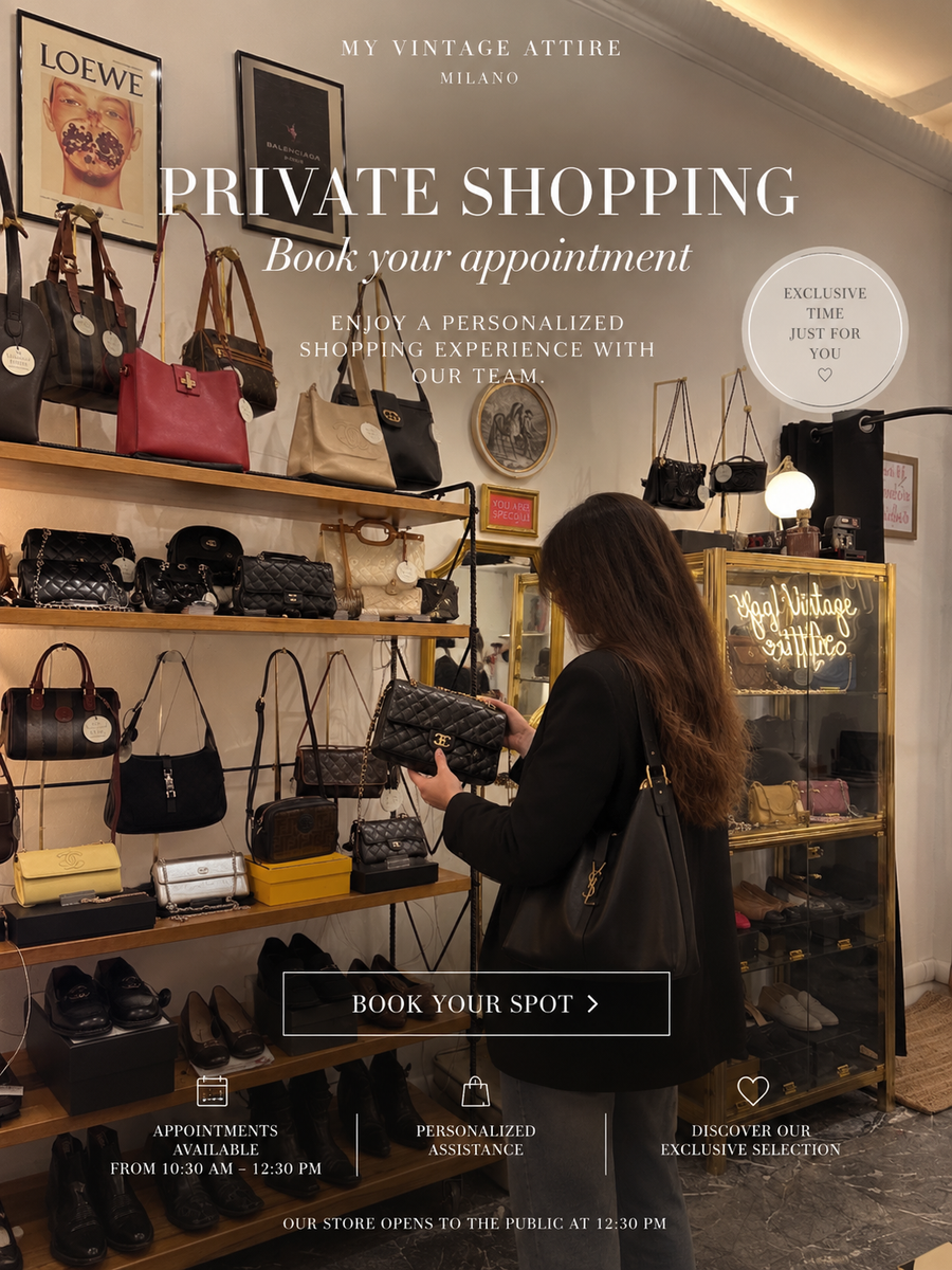 Private Shopping Appointment - Wednesday & Thursday from 10:30 AM to 12:30 PM