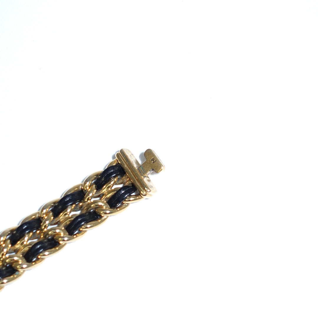 Chanel Vintage Première M Watch Gold and Black