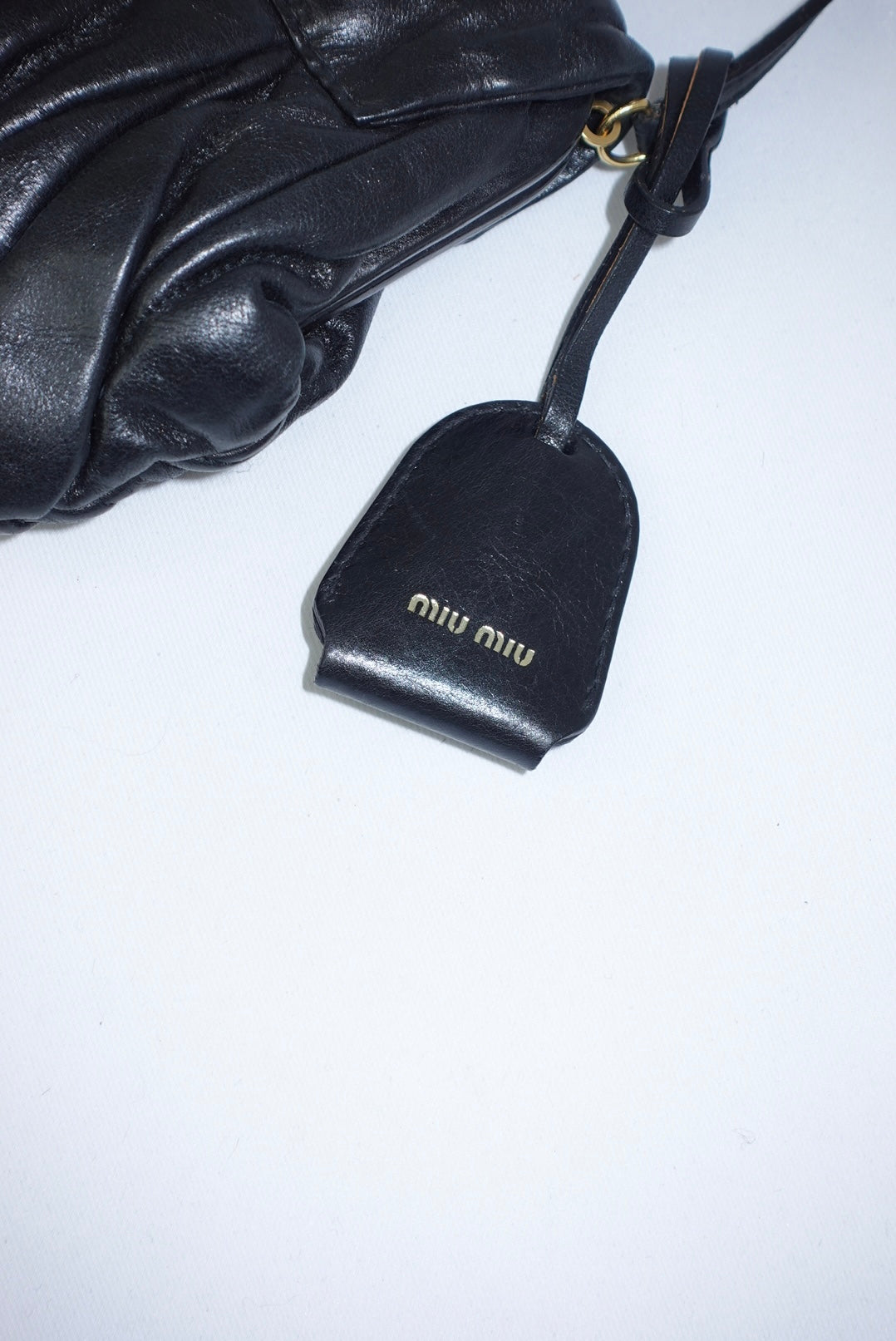 Miu Miu Black Coffer Pochette