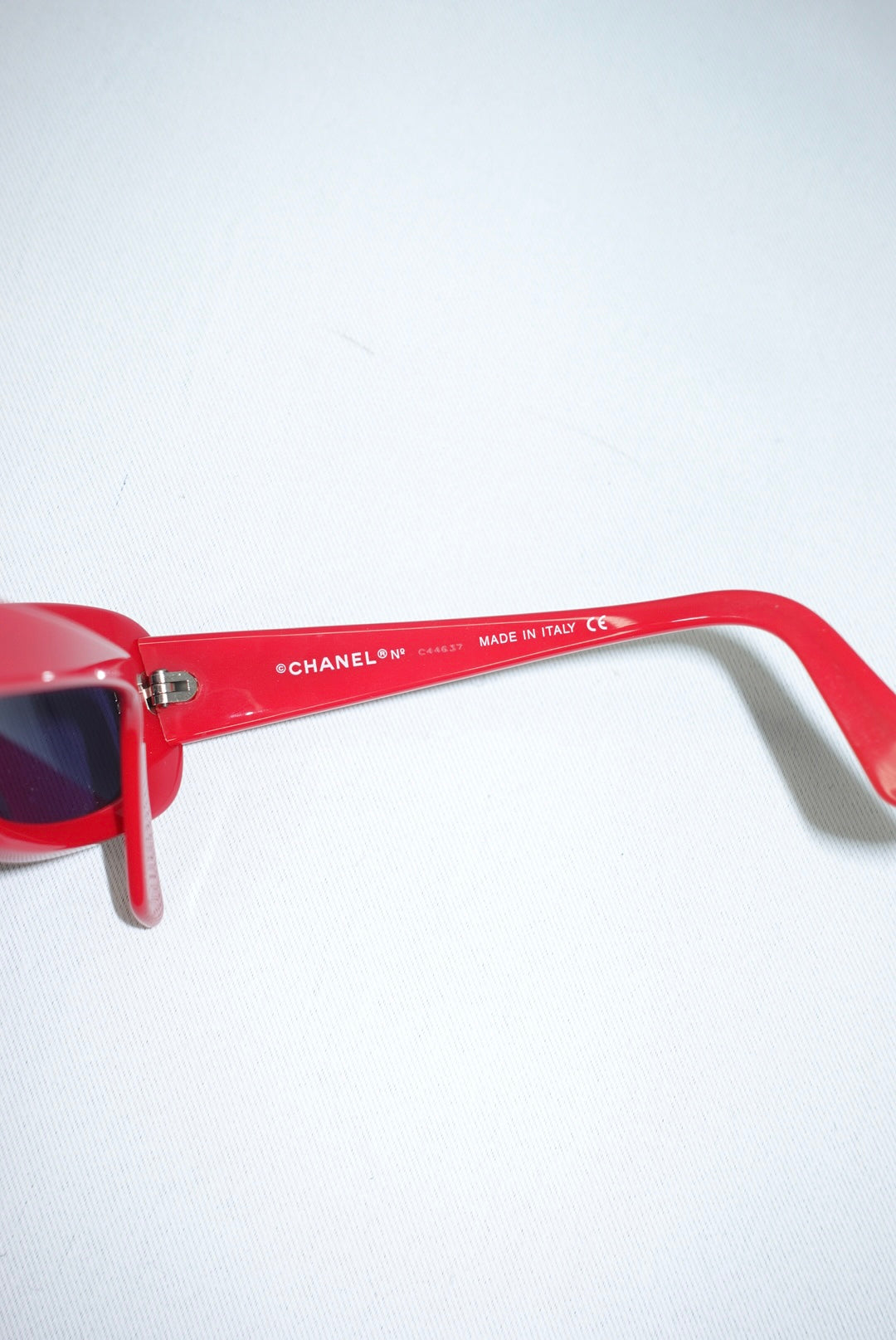 Chanel Vintage Red Sunglasses