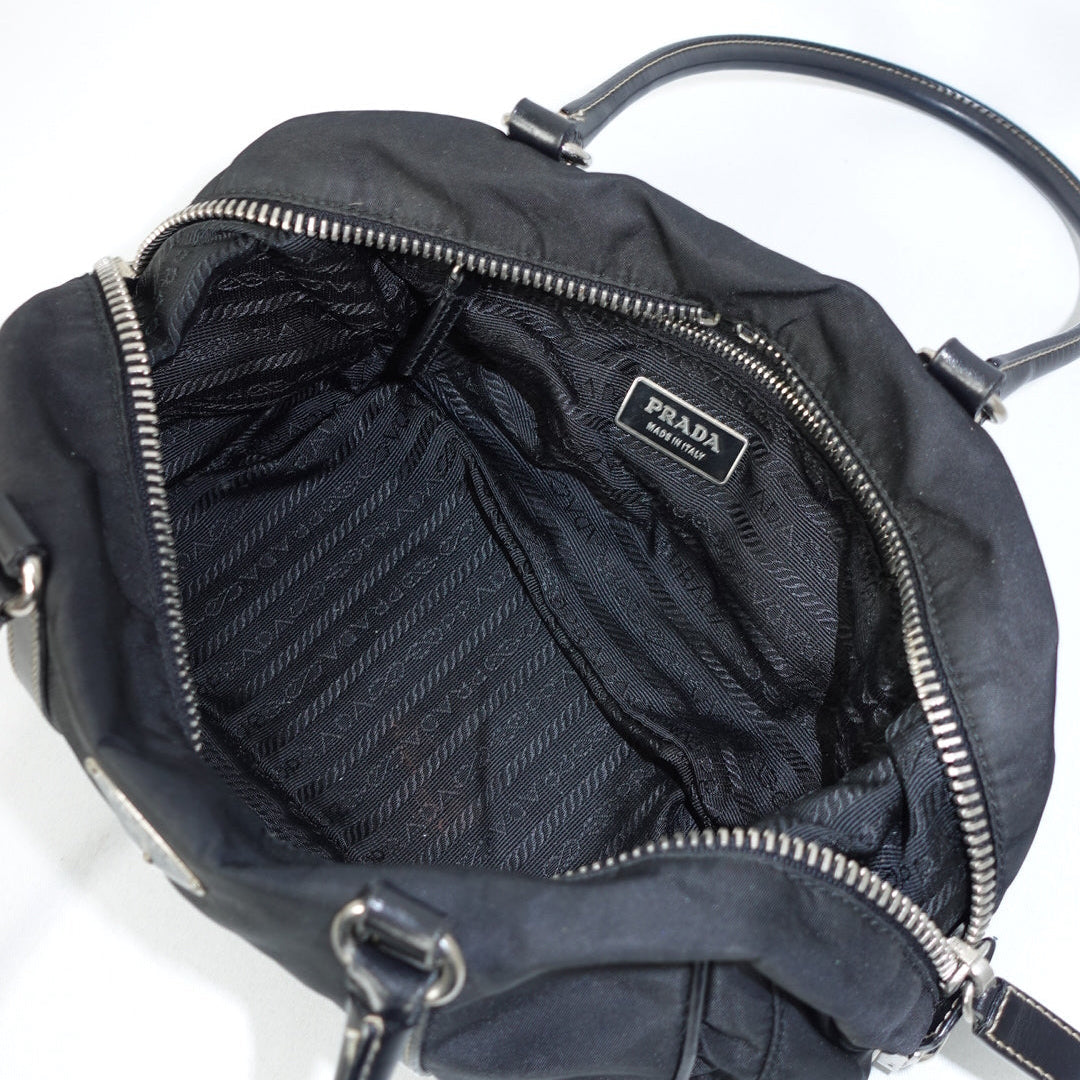Prada Nylon Black Shoulder Bag