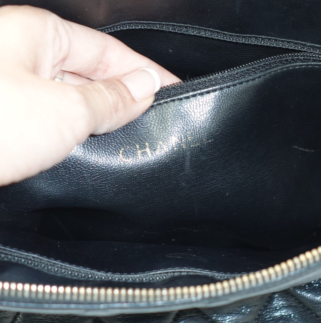 Chanel Quilted Dome Shoulder Bag