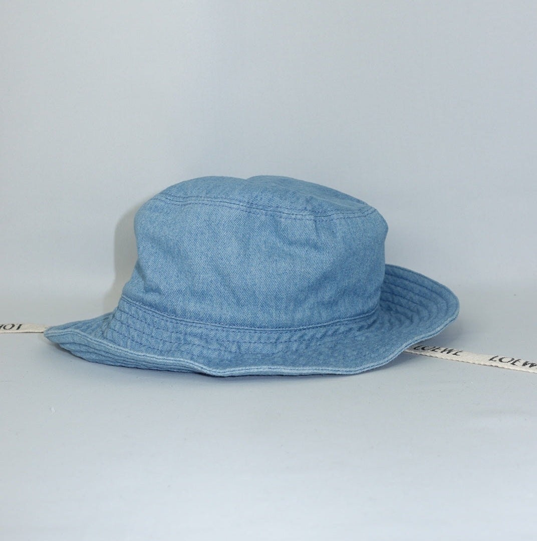 Cappello da pescatore vintage in denim Loewe