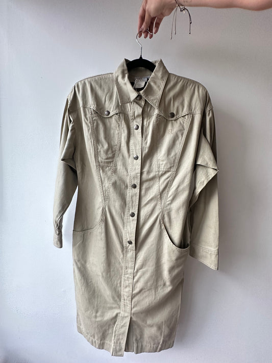 030. FENDI Long Sleeved Vintage Dress