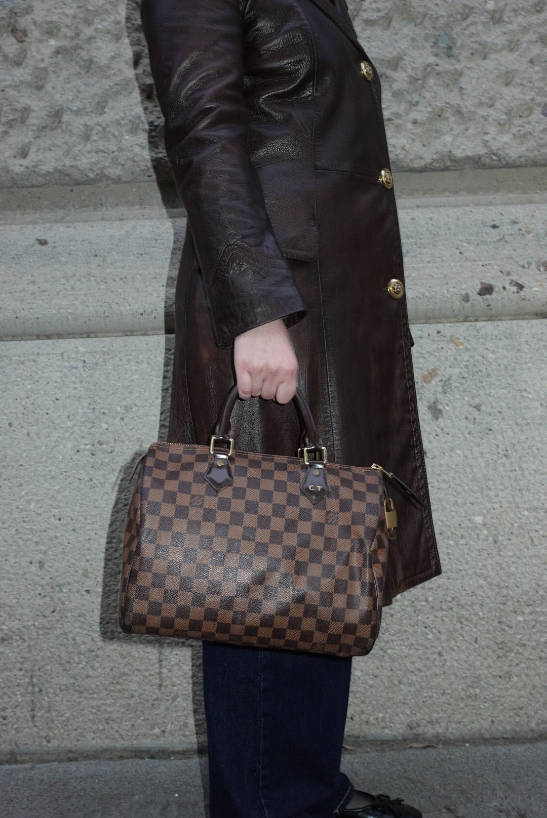 Louis Vuitton Vintage Speedy Monogram Canvas Damier