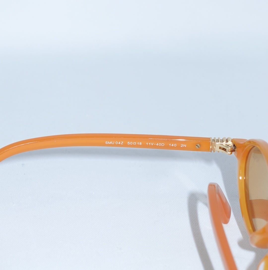 Miu Miu Orange Regard Sunglasses