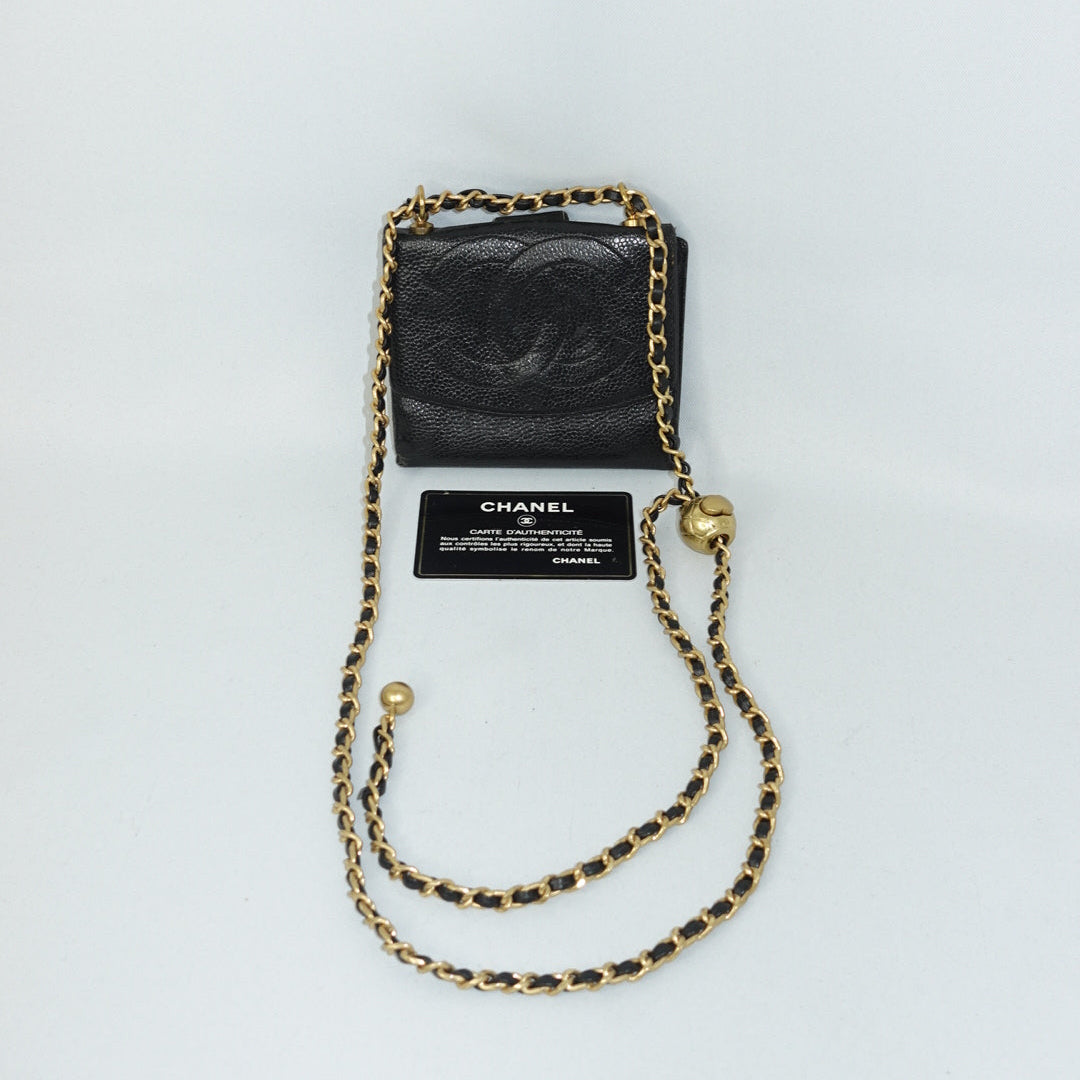 Chanel Mini Wallet w/ Chain