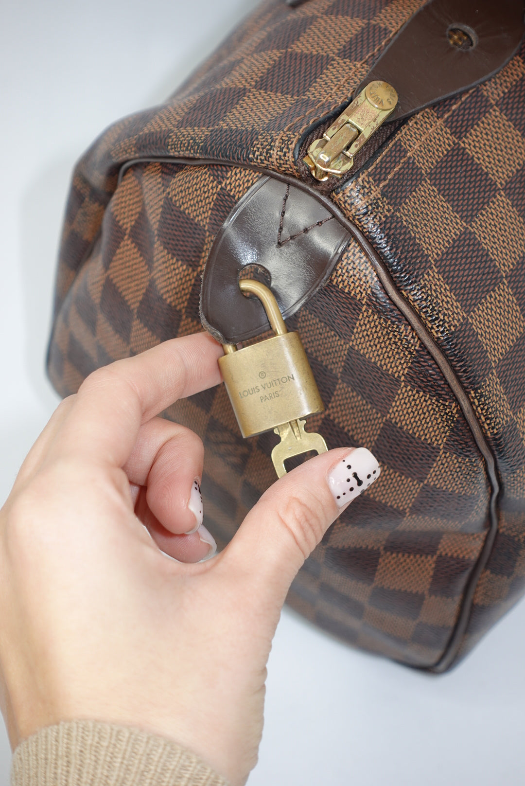 Louis Vuitton Vintage Speedy Monogram Canvas Damier