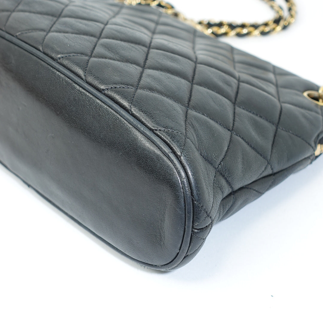 Chanel Quilted Dome Shoulder Bag