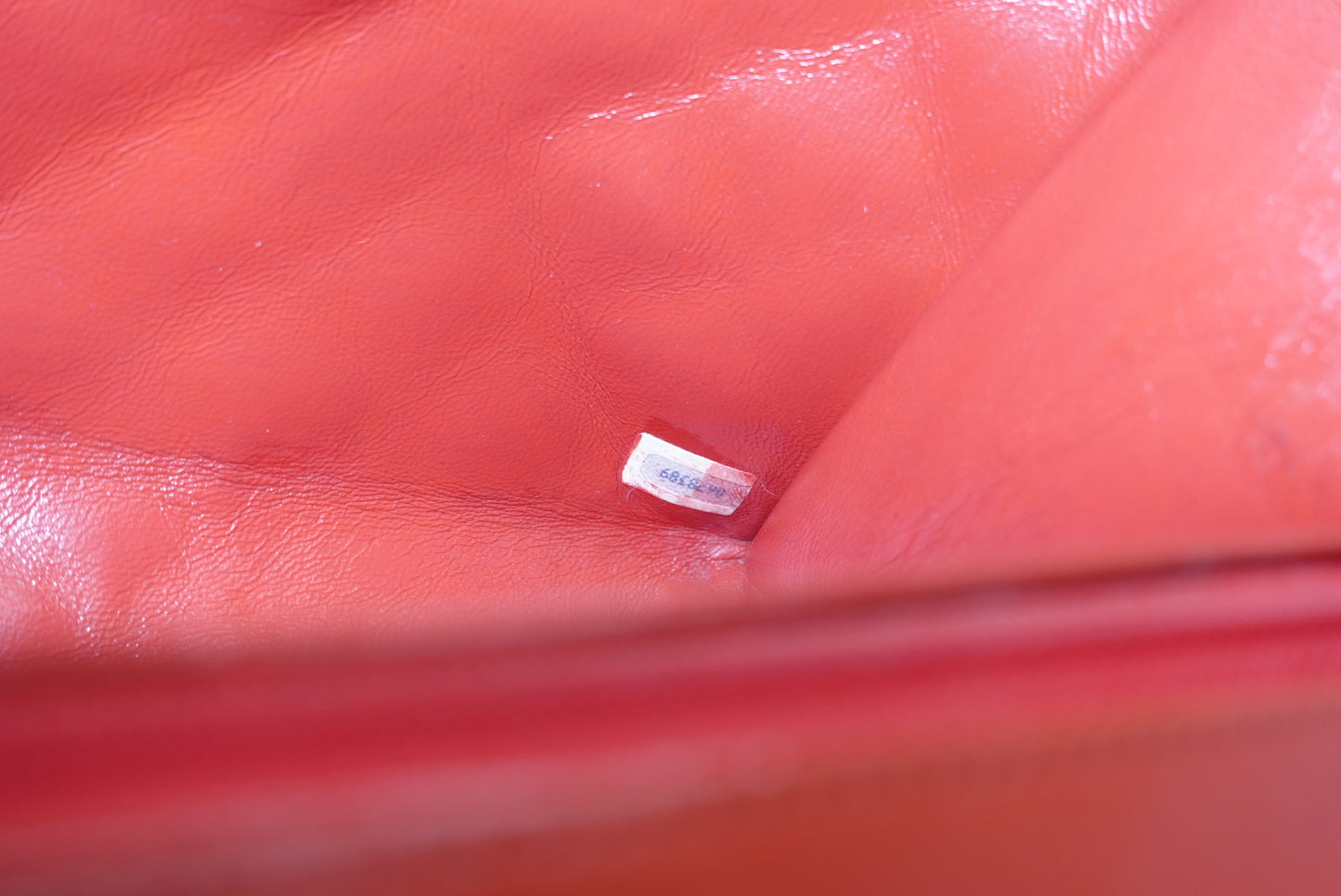 Chanel Vintage Camera Bag CC Logo Red Lambskin