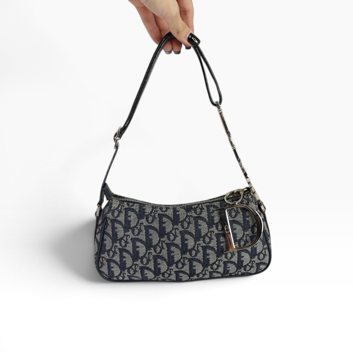 Christian Dior D-Charm Trotter Monogram Shoulder BagBag