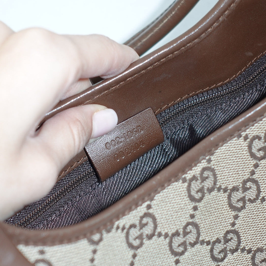 Gucci Bardot Monogram Bag