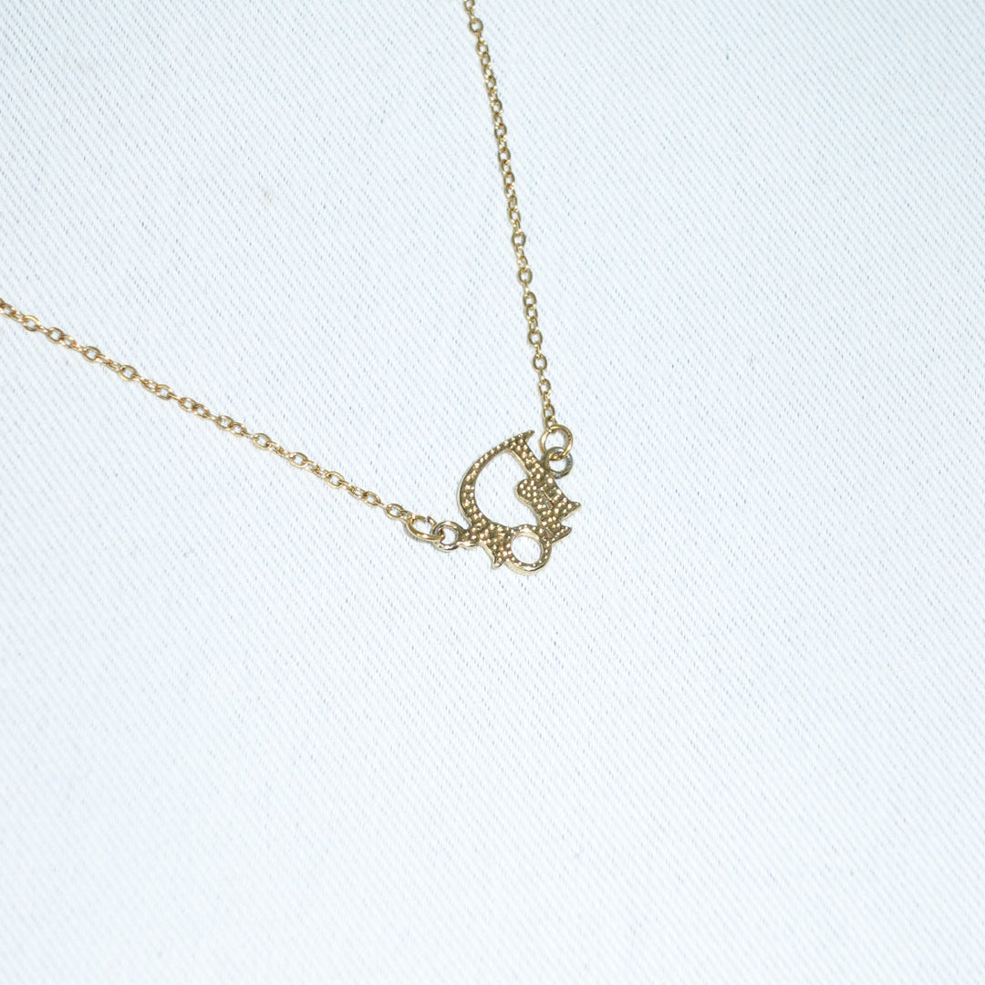 Dior Gold Toned Necklace
