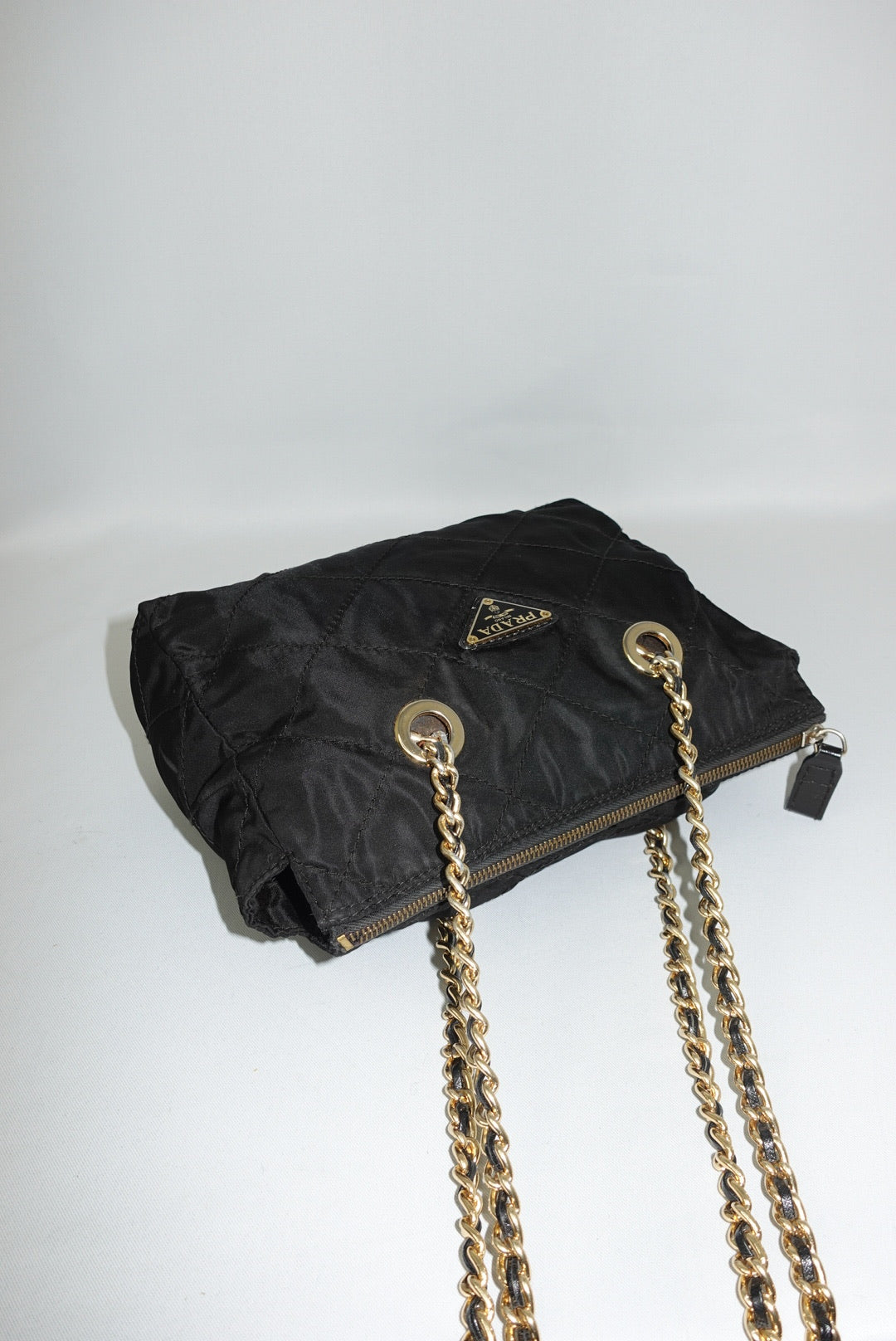 Prada Vintage Black Nylon Bag – 1986 First Edition