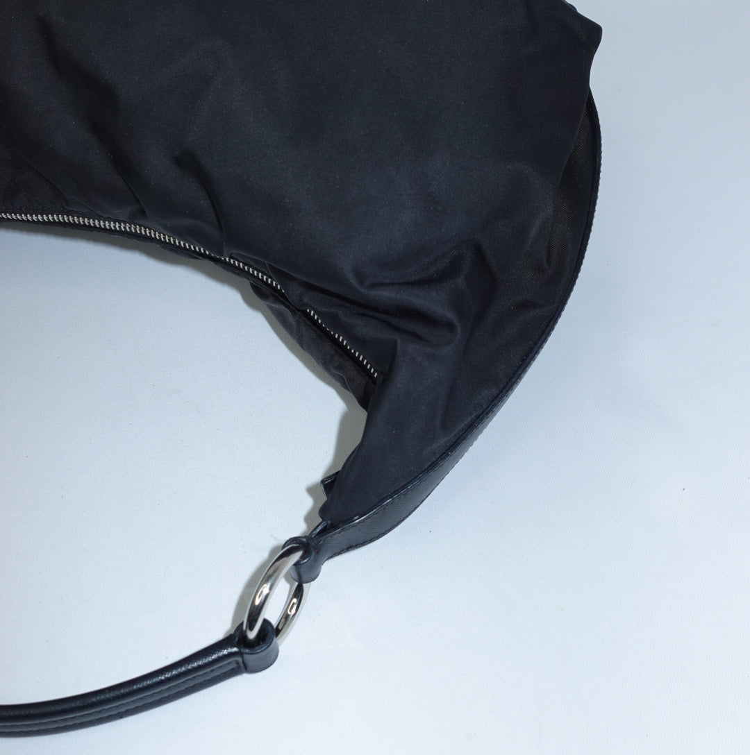 Prada Nylon Half Moon Bag