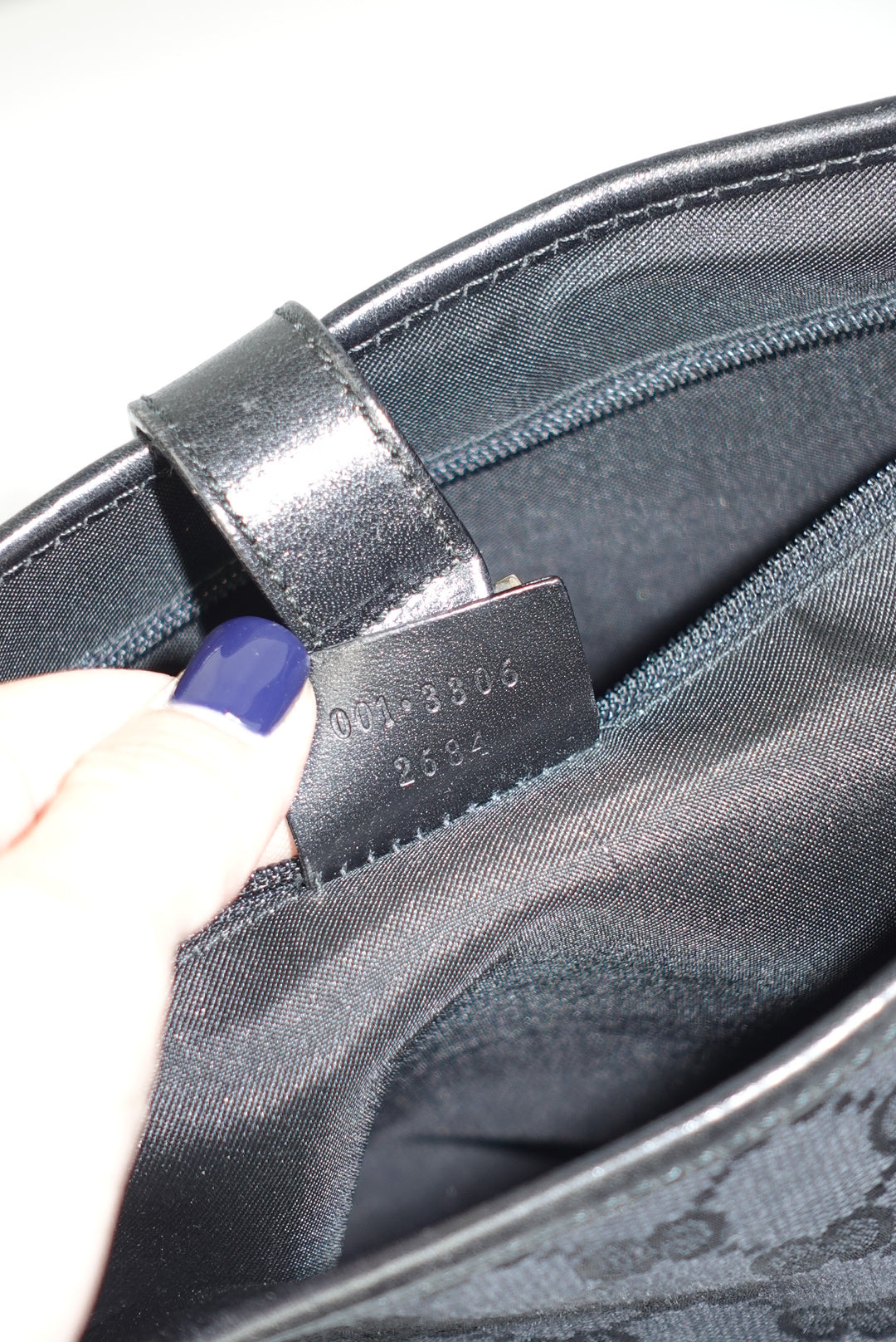 Gucci Vintage Jackie Black Shoulder Bag Silver Hardware Tom Ford Era 2002