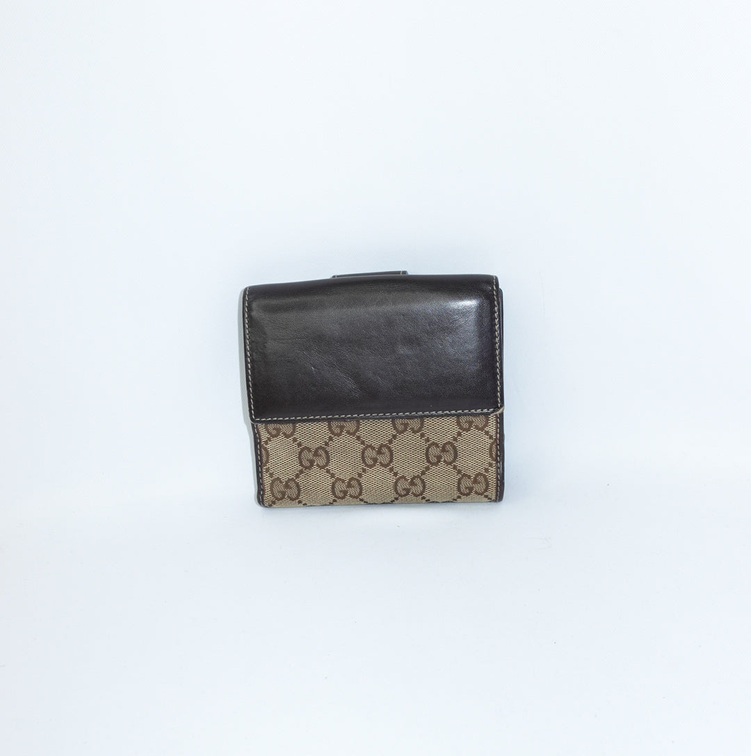 Gucci Brown Monogram Wallet
