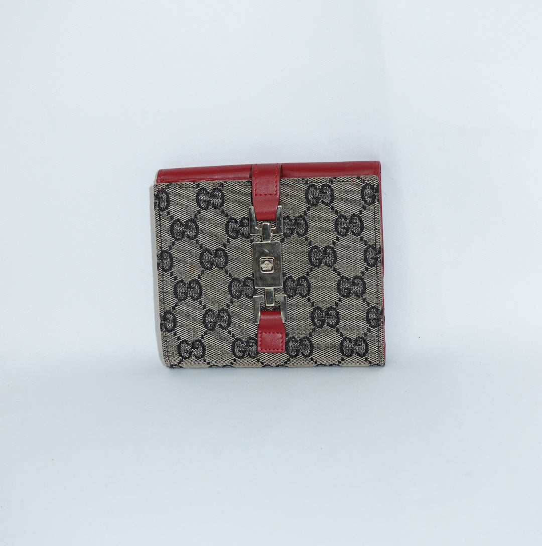 Gucci Monogram Jackie Wallet
