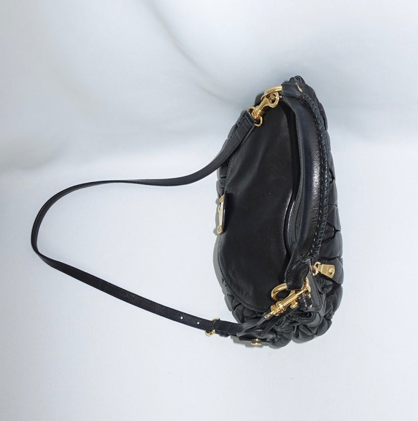 Miu Miu Matelassé Coffer Bag