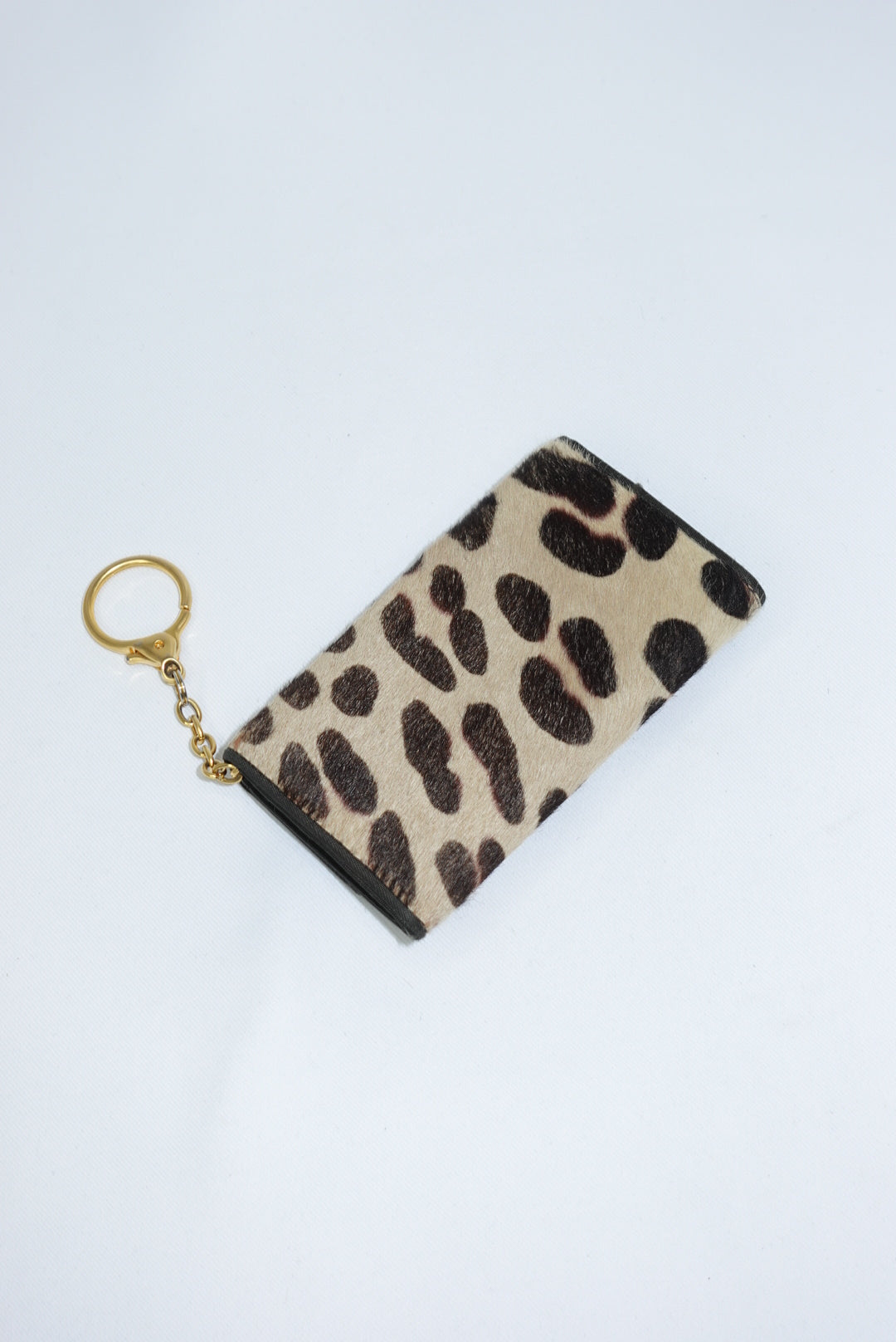 Christian Dior Malice Cheetah Pony Hair Vintage Cardholder