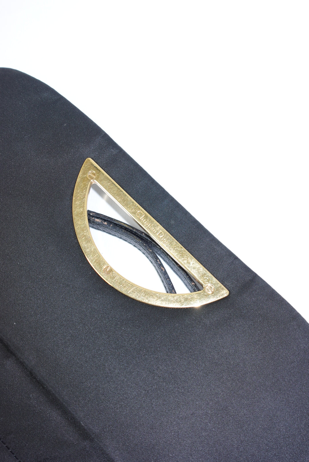 Christian Dior Malice Black Vintage Y2K Leather Shoulder Bag