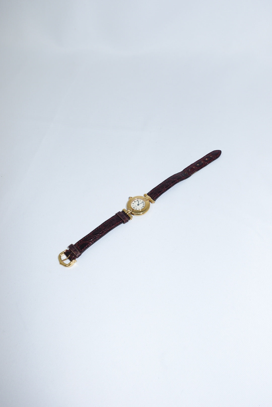 Cartier Must Colisée 24mm Gold Plated Vintage Watch