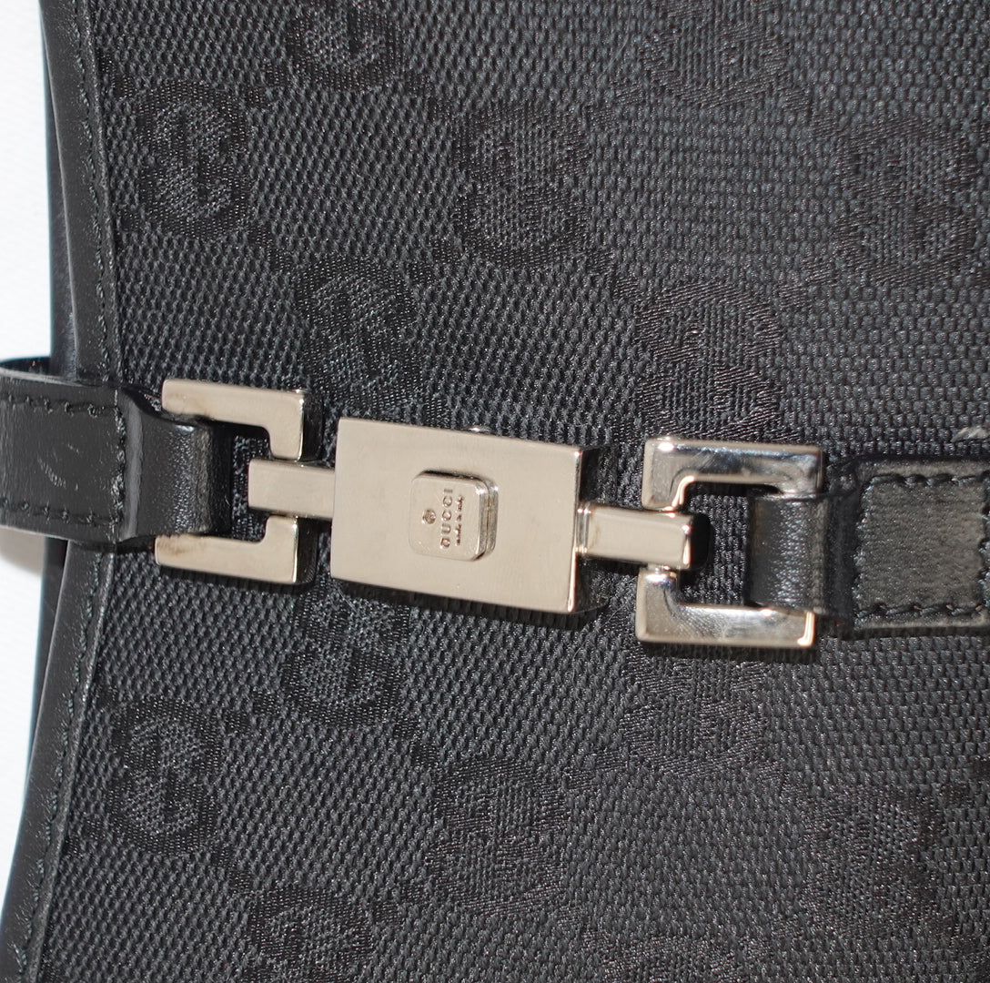 Gucci Jacki Mini Black Canvas