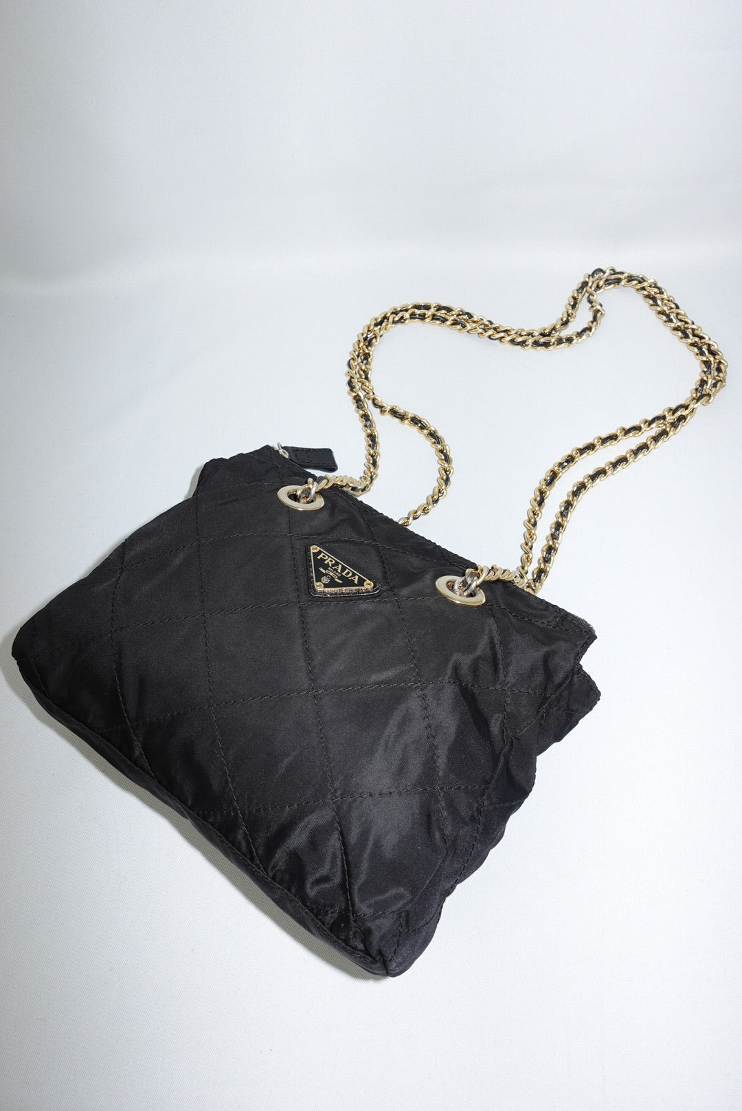 Prada Vintage Black Nylon Bag – 1986 First Edition