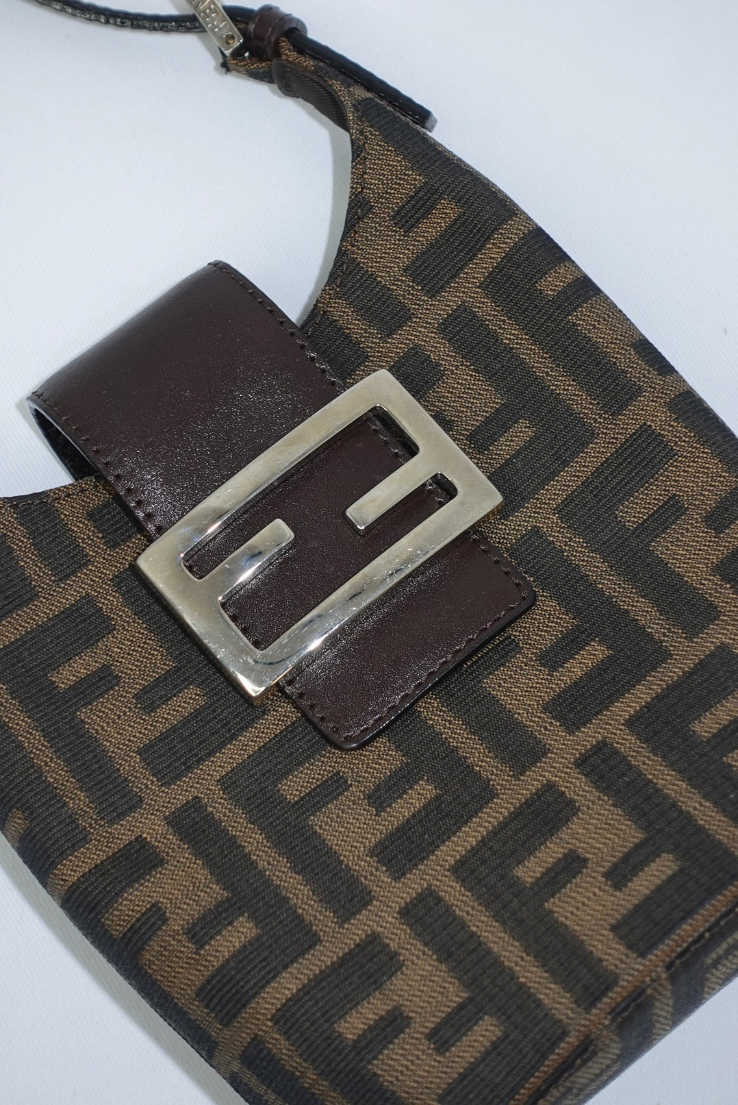 Fendi Monogram Zucca Vintage Bucket Bag