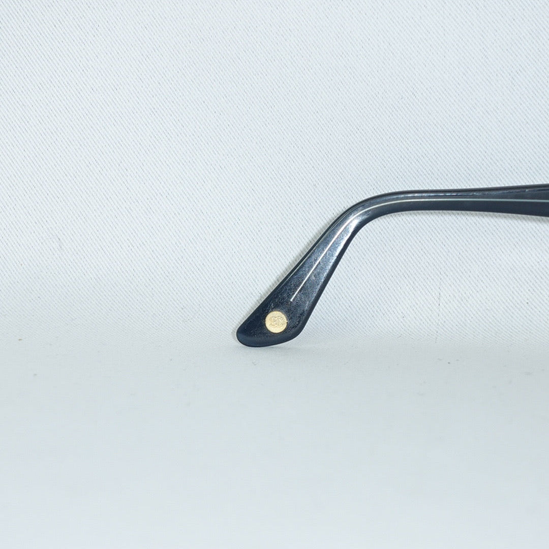 Chanel 2000s Gradient Blue Navy Sunglasses