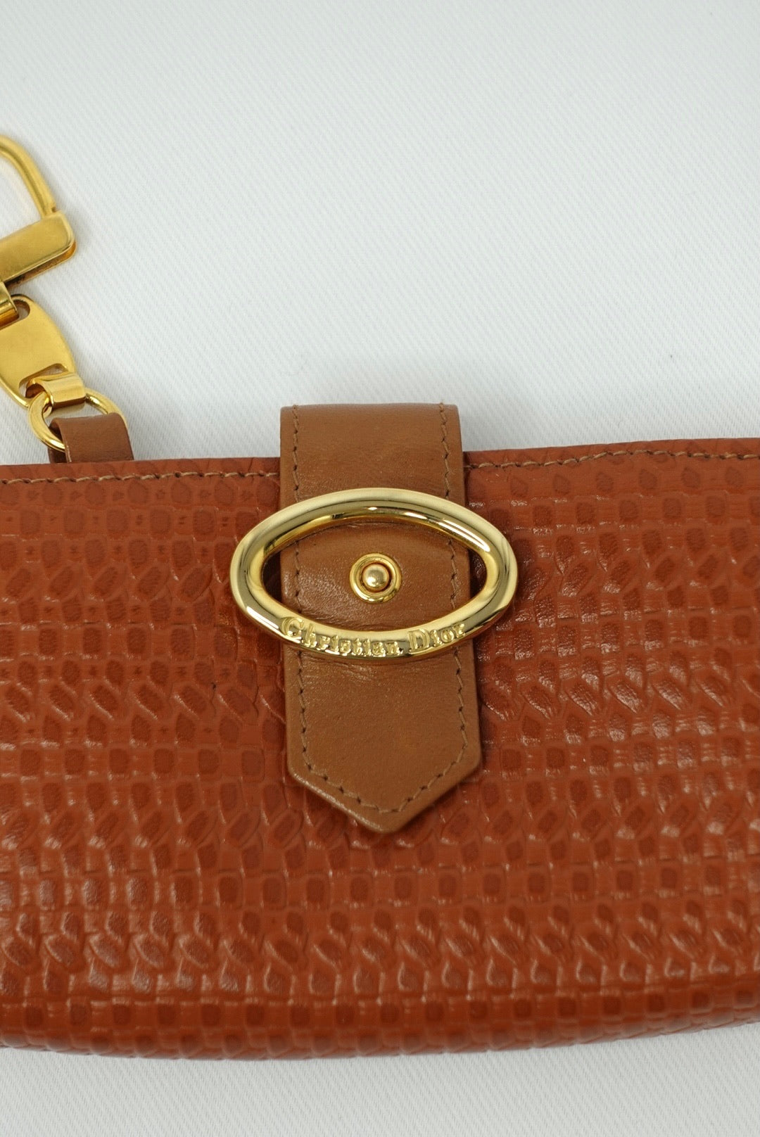 Dior Caramel Brown Vintage Wallet
