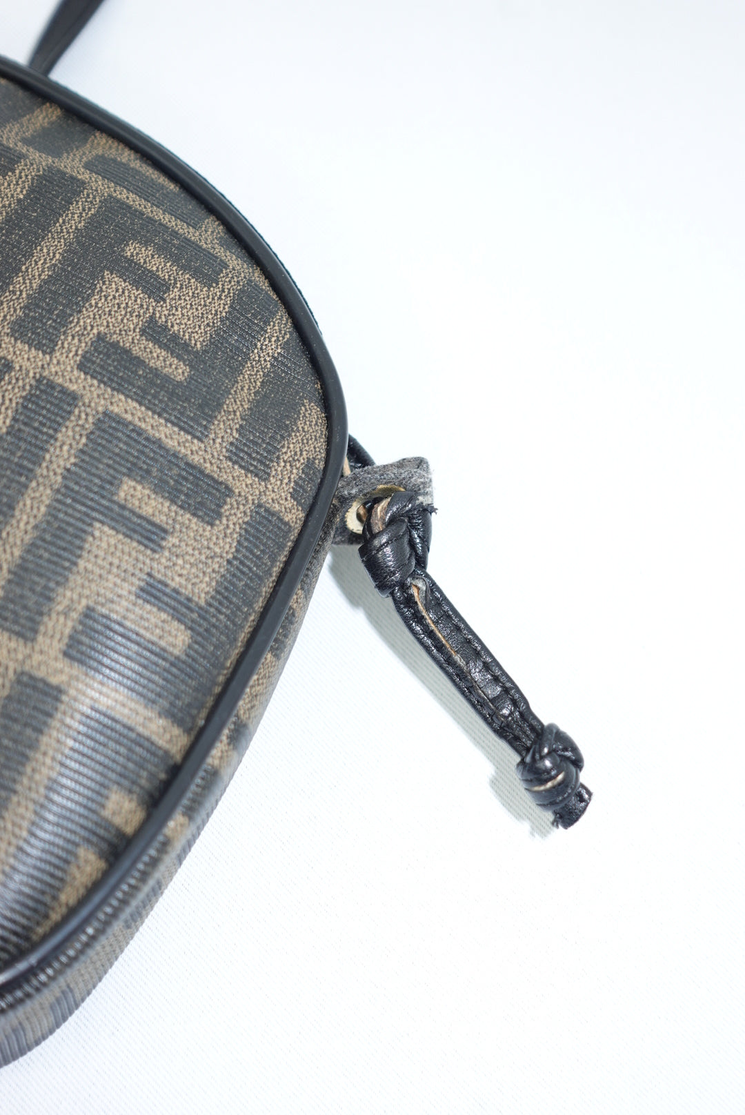 Fendi Monogram Zucca Vintage Crossbody Bag