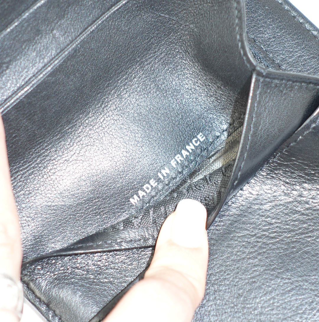 Chanel Black Wallet