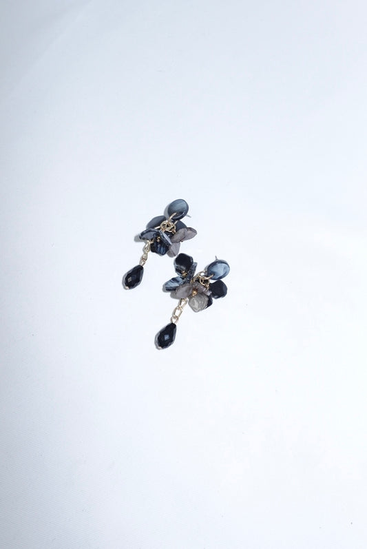 Floral Colorful Earrings in Acrylic
