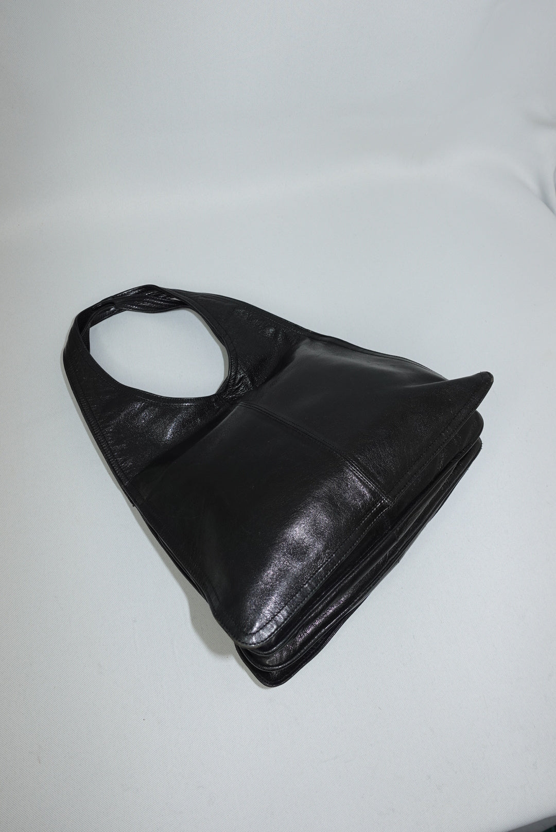Bottega Veneta Vintage Black Leather Bag