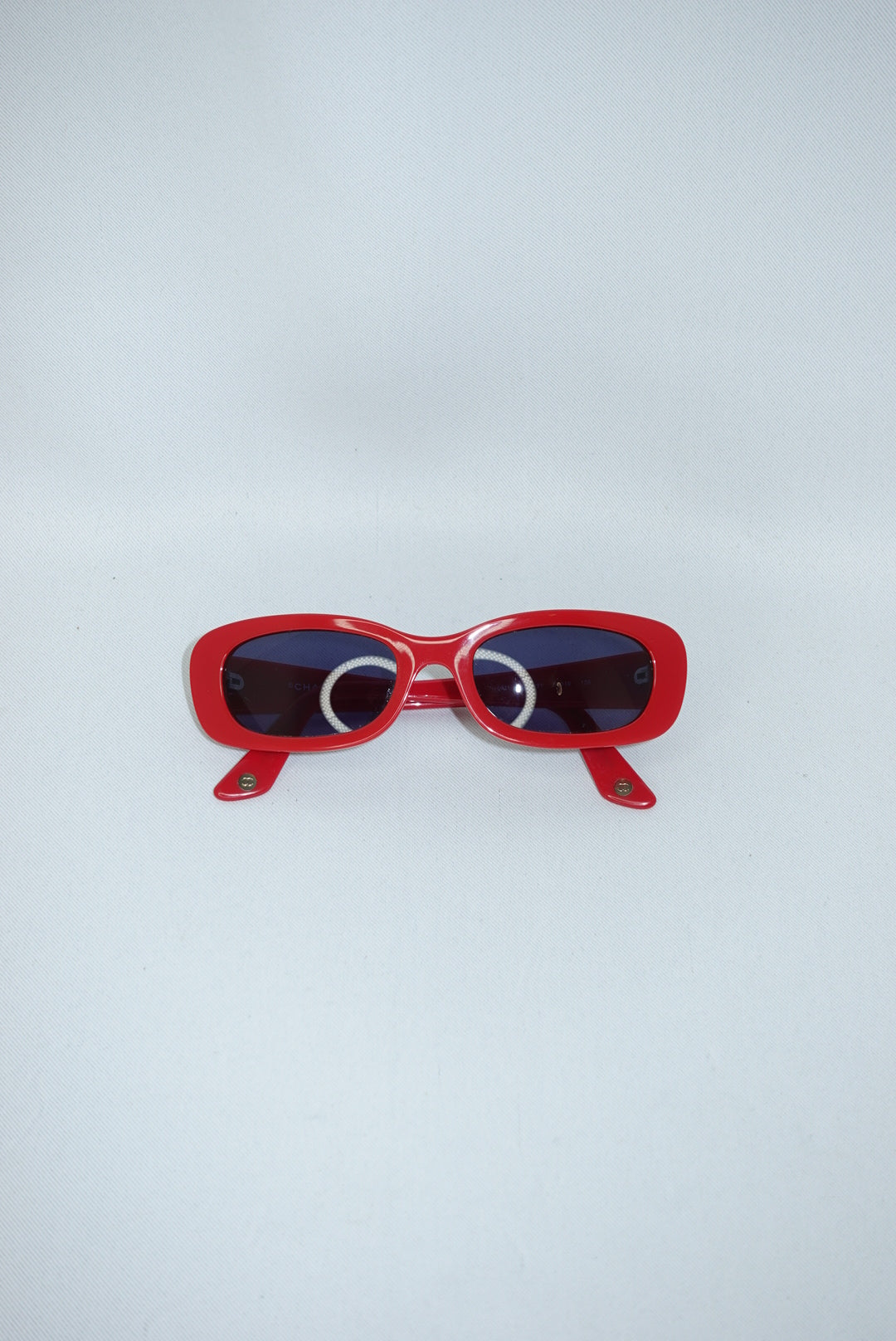 Chanel Vintage Red Sunglasses