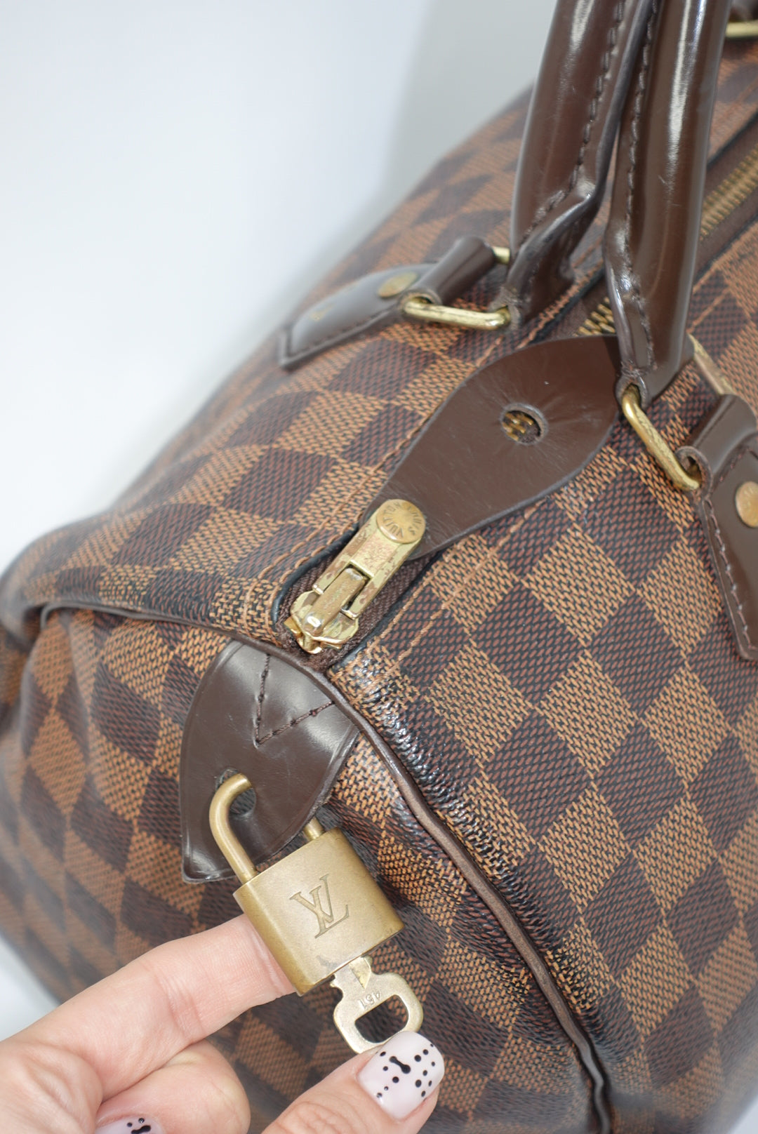 Louis Vuitton Vintage Speedy Monogram Canvas Damier