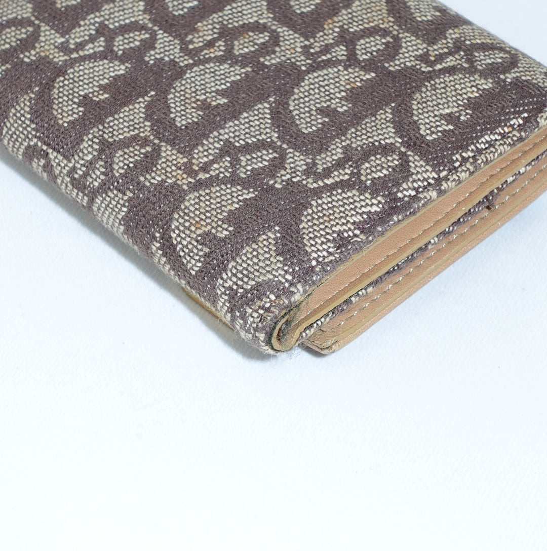 Dior Brown Monogram Wallet