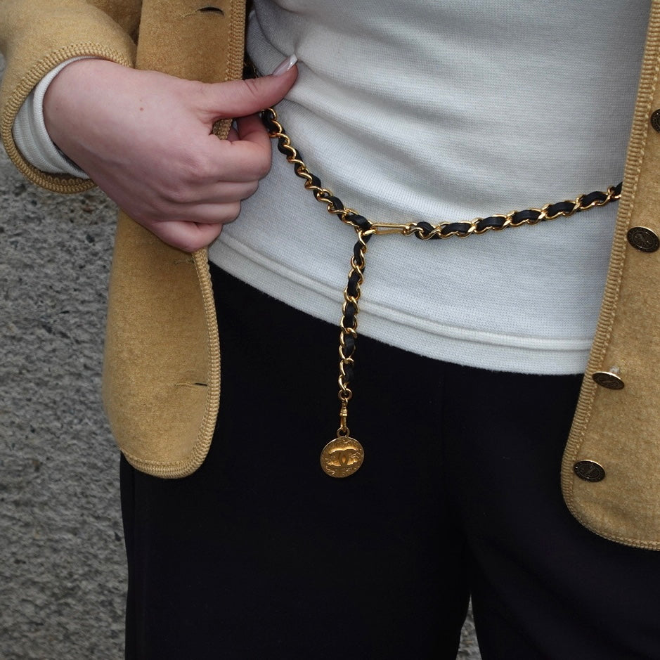 Chanel Medallion Chain Belt