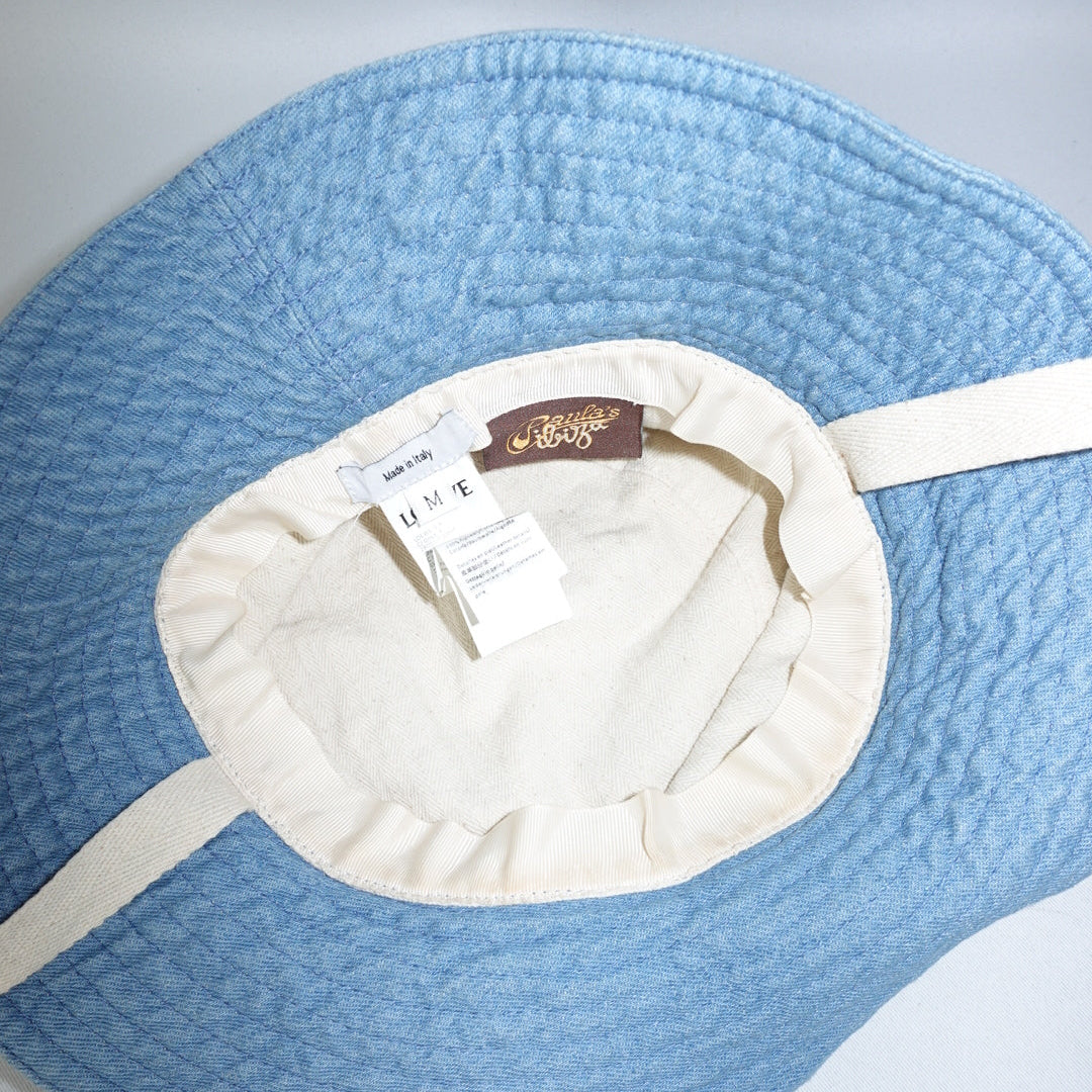 Cappello da pescatore vintage in denim Loewe