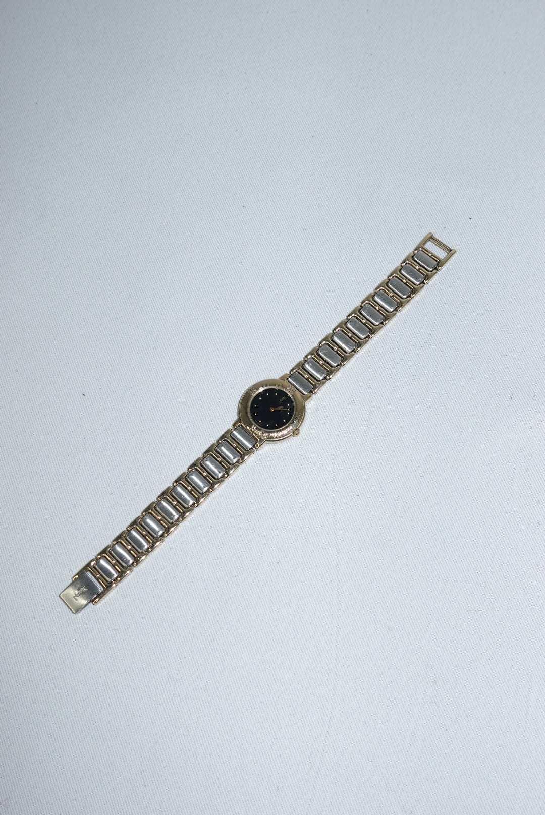 Yves Saint Laurent Vintage Watch Black and Two Toned Watch