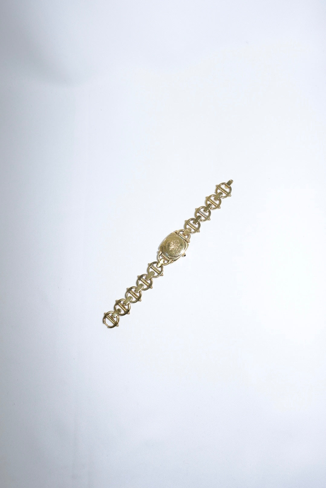 Gucci Gold Toned 6400L Black Dial Vintage Watch