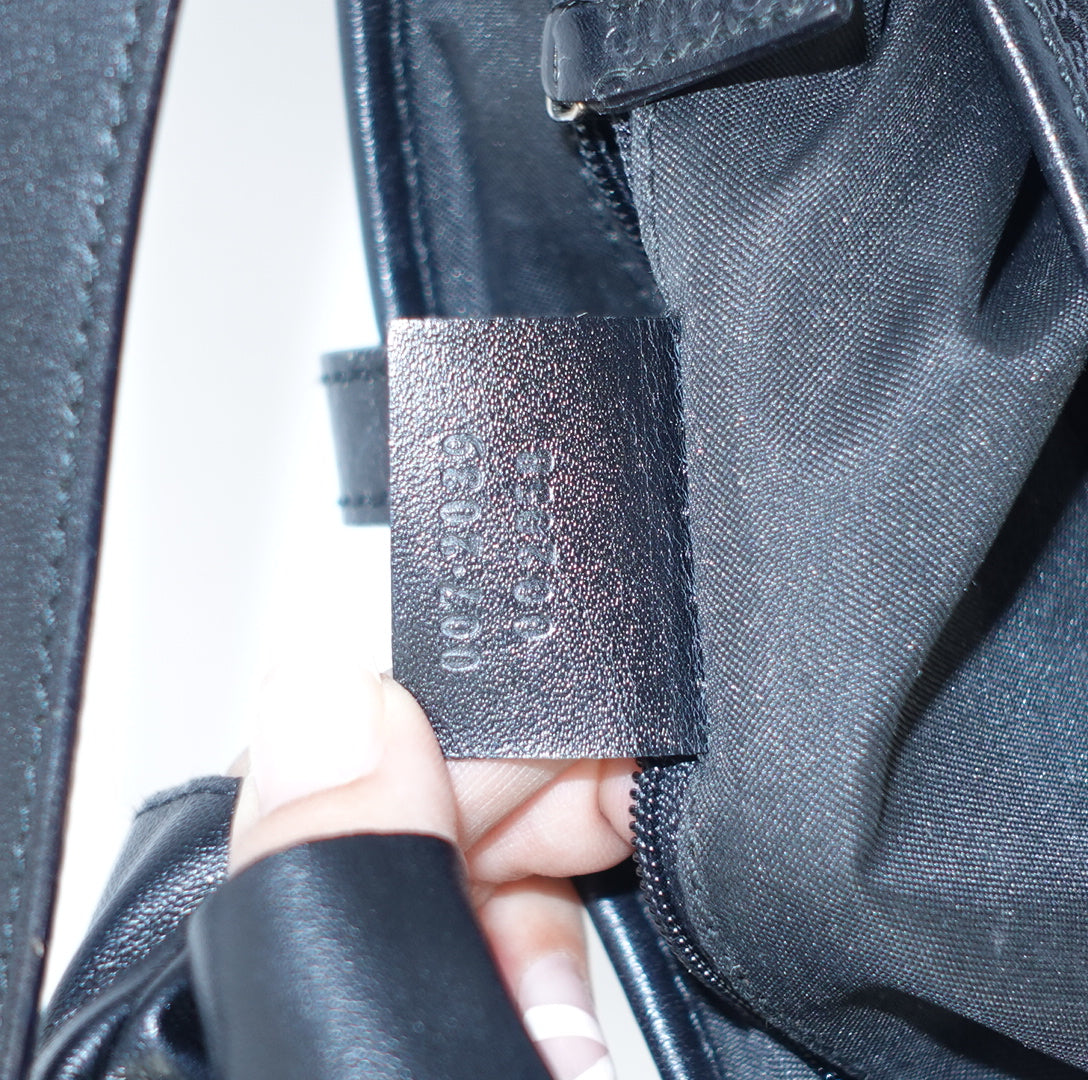 Gucci Jacki Mini Black Canvas