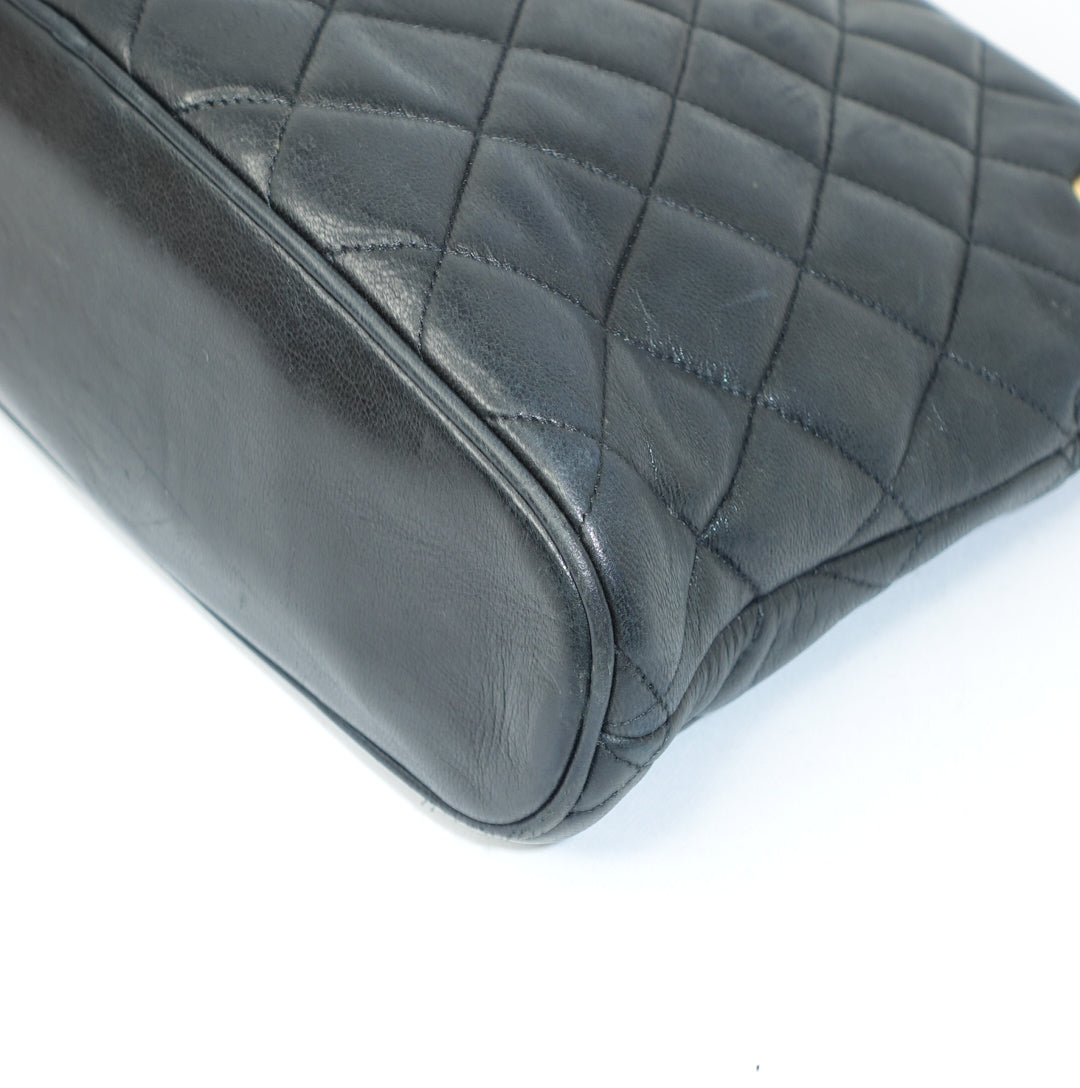 Chanel Quilted Dome Shoulder Bag