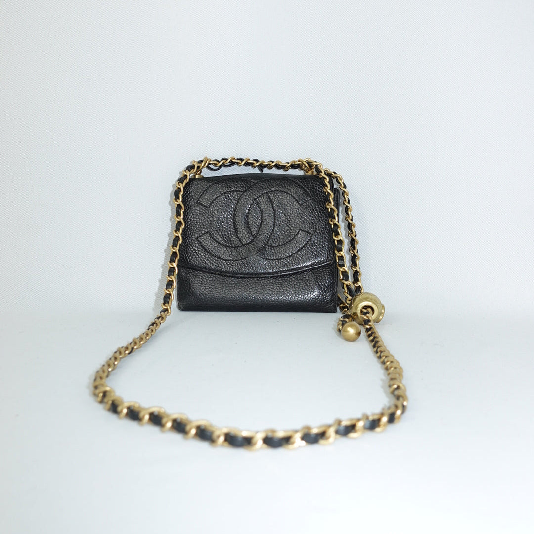 Chanel Mini Wallet w/ Chain