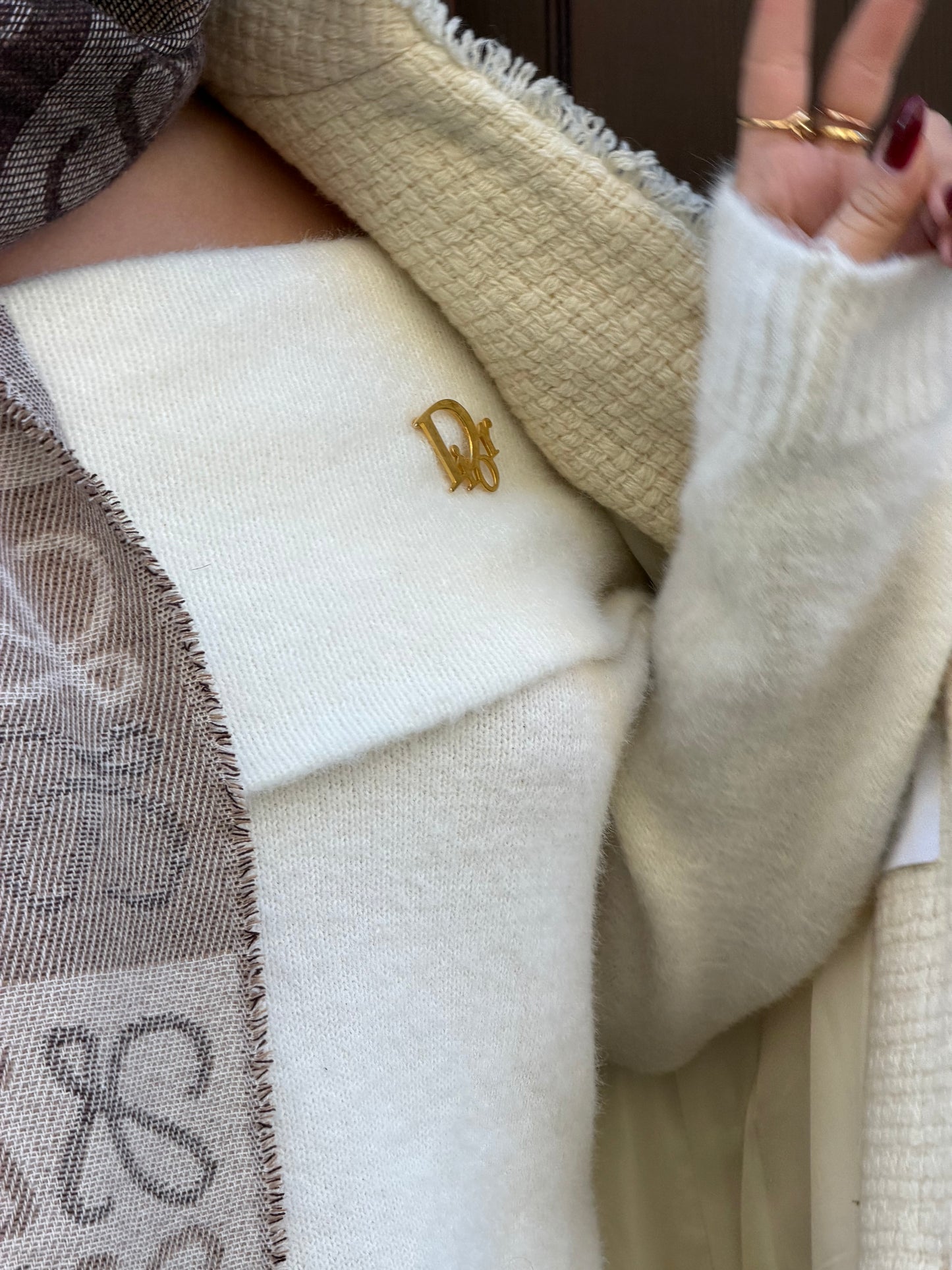 Christian Dior 70s Brooch