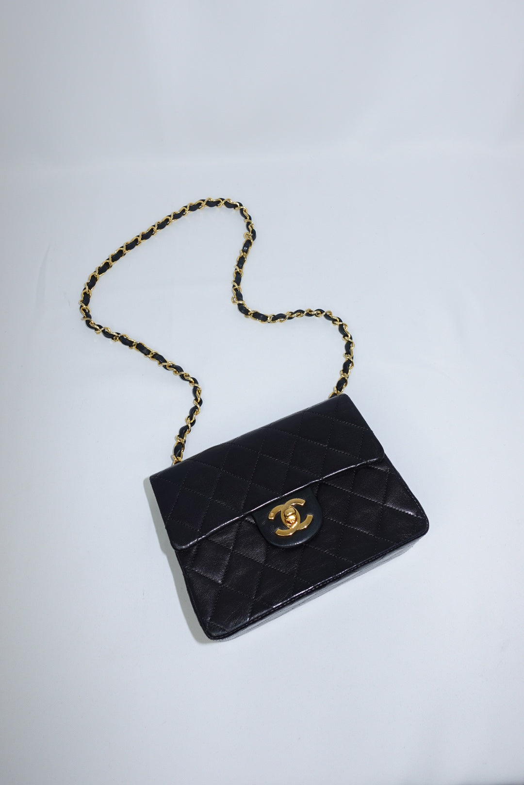 Classic Timeless Vintage Black Mini Square FULL SET